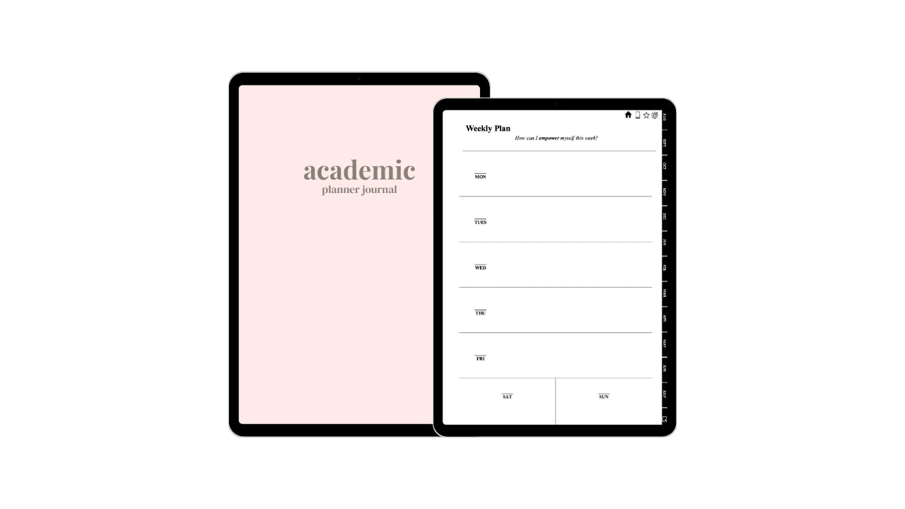 Digital Academic Planner Journal