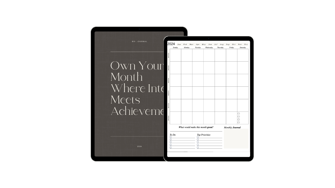 Digital Monthly Planner