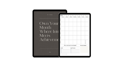 Digital Monthly Planner